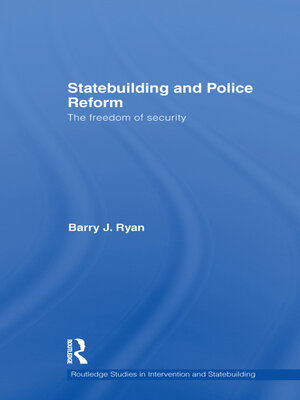 cover image of Statebuilding and Police Reform